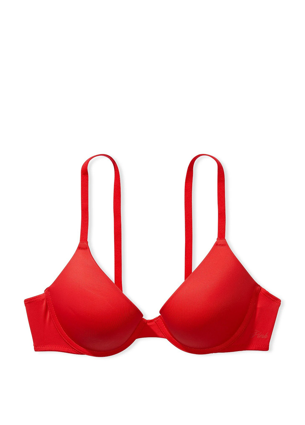 Красный демисезонный комплект (бюстгальтер, трусики) Victoria's Secret