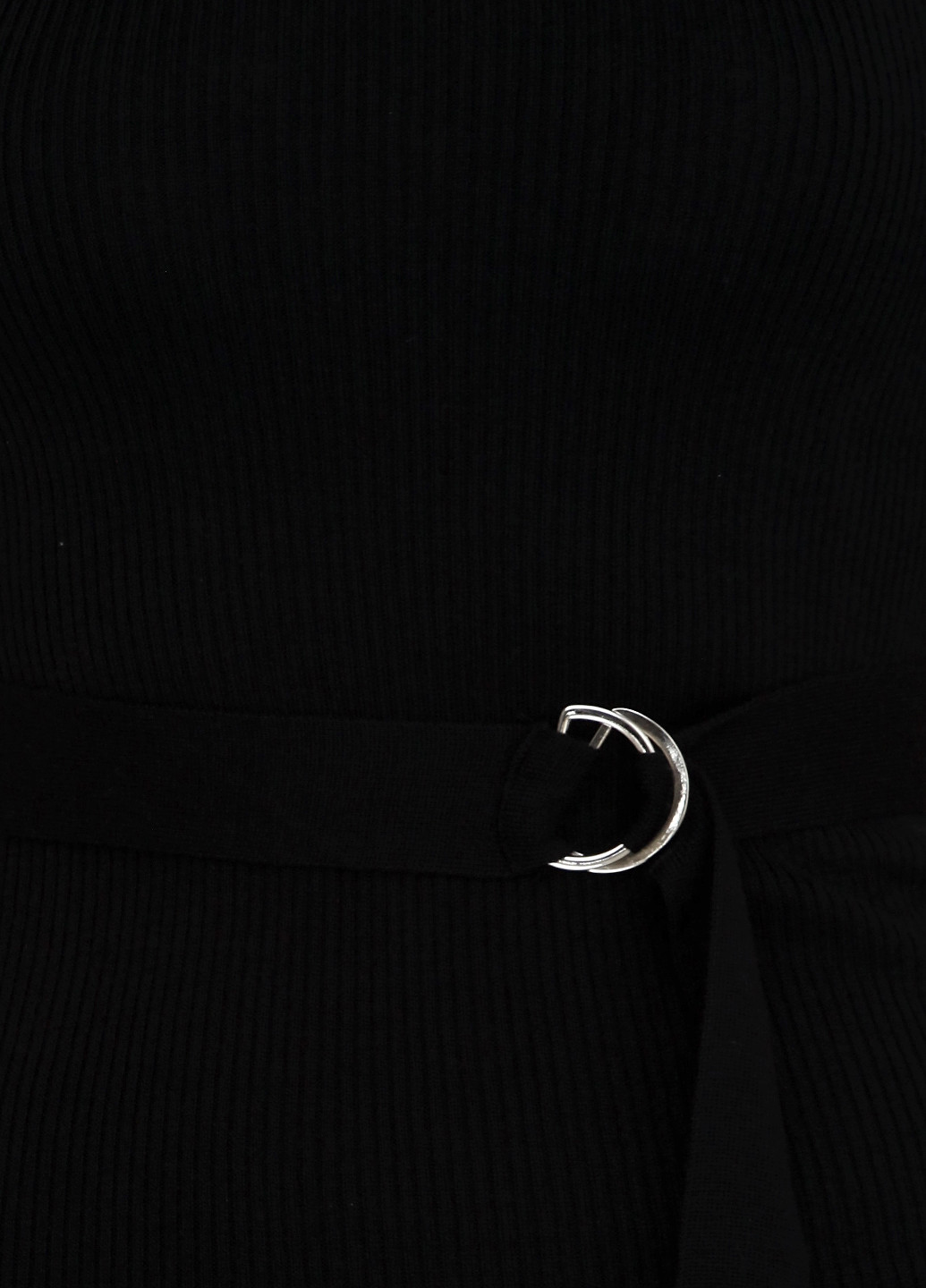 Черное кэжуал платье Sweewe однотонное