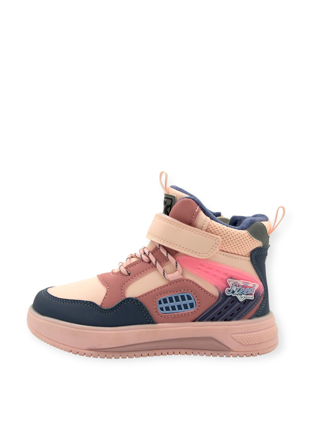 Цветные спортивные, кэжуал зимние ботинки BBT Kids