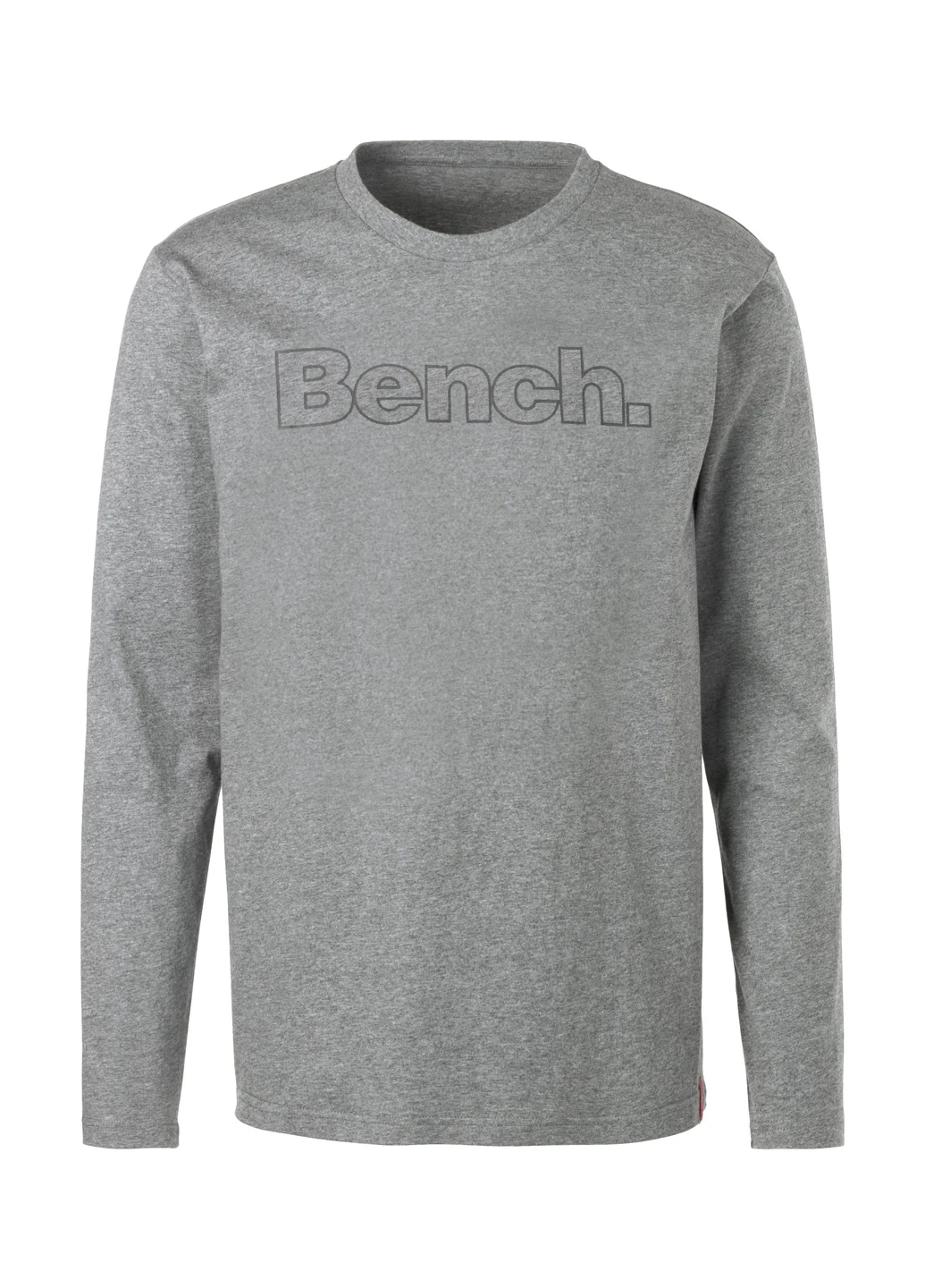 Разноцветный демисезонный кэжуал лонгслив Bench с логотипом