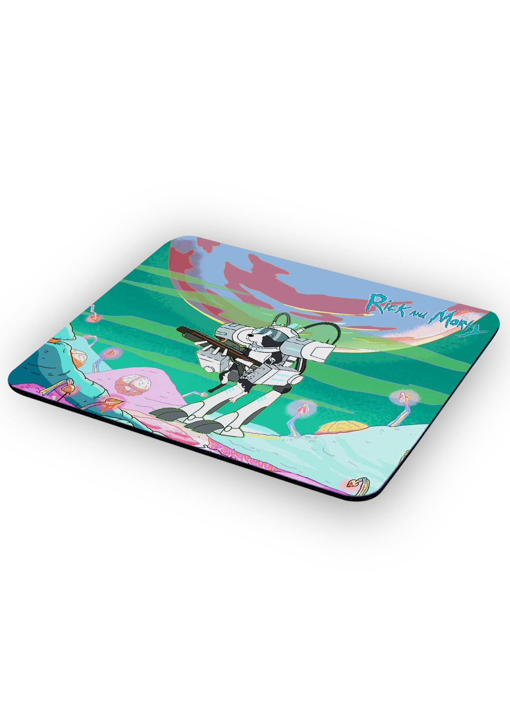 Килимок для мишки Рік і Морті (Rick and Morty) (25108-1239) 22х18 см MobiPrint (222995354)