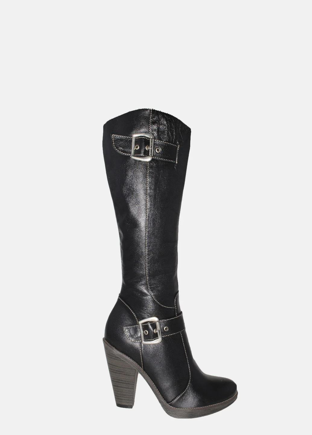 Осенние сапоги rm131 черный Mioli