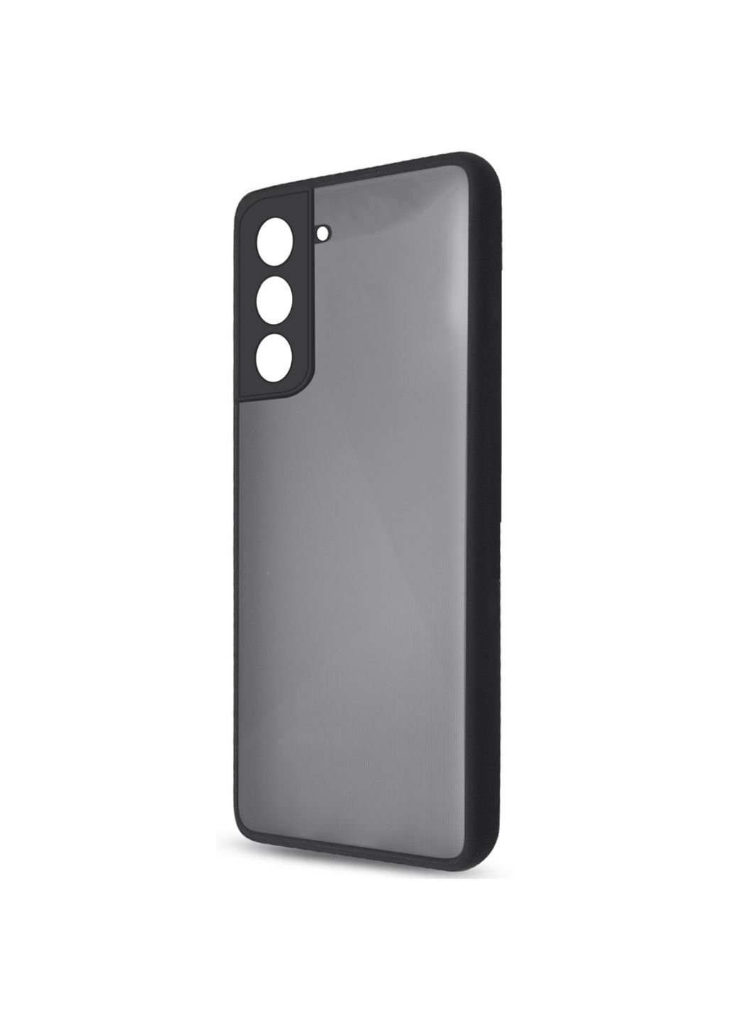Чехол для мобильного телефона Samsung S21 FE Frame (Matte PC+TPU) Black (MCMF-SS21FEBK) MakeFuture (252571063)