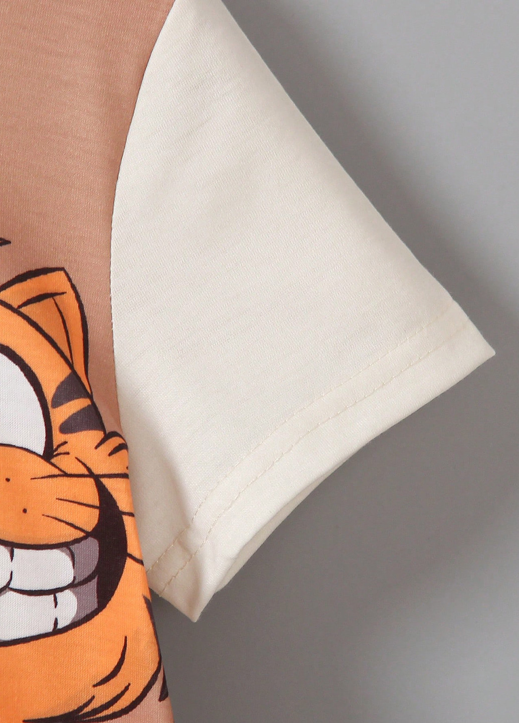 Комбинированный летний костюм (футболка, шорты) с шортами SHEIN