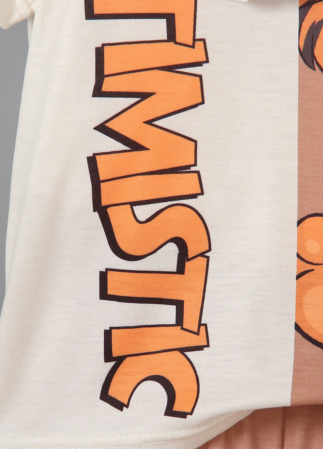 Комбинированный летний костюм (футболка, шорты) с шортами SHEIN