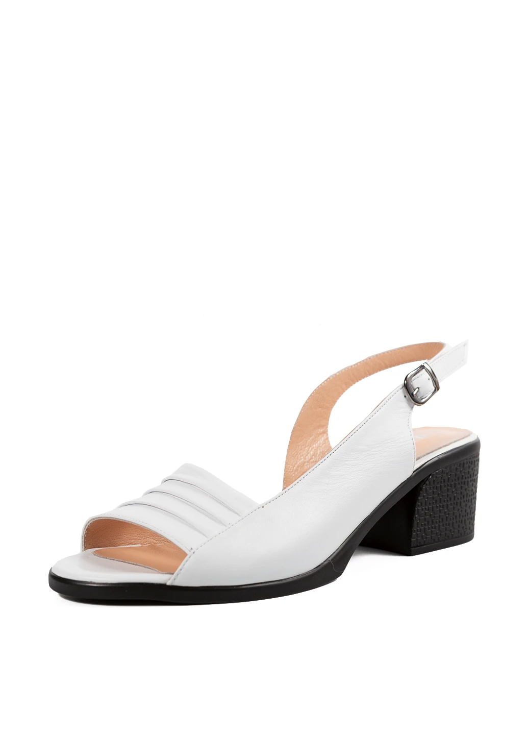 Белые босоножки Heya Shoes с ремешком