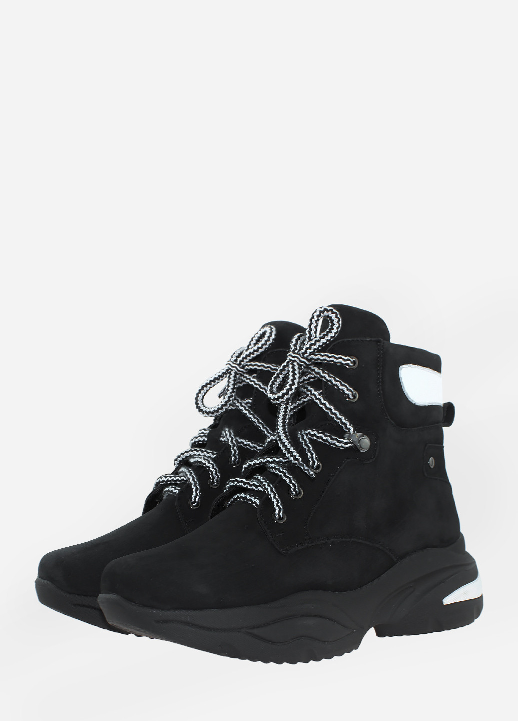 Осенние ботинки rd5349 черный Digsi из натурального нубука