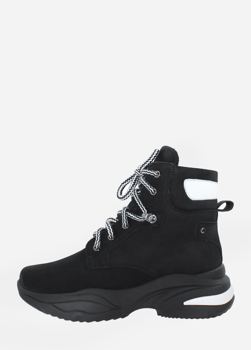 Осенние ботинки rd5349 черный Digsi из натурального нубука