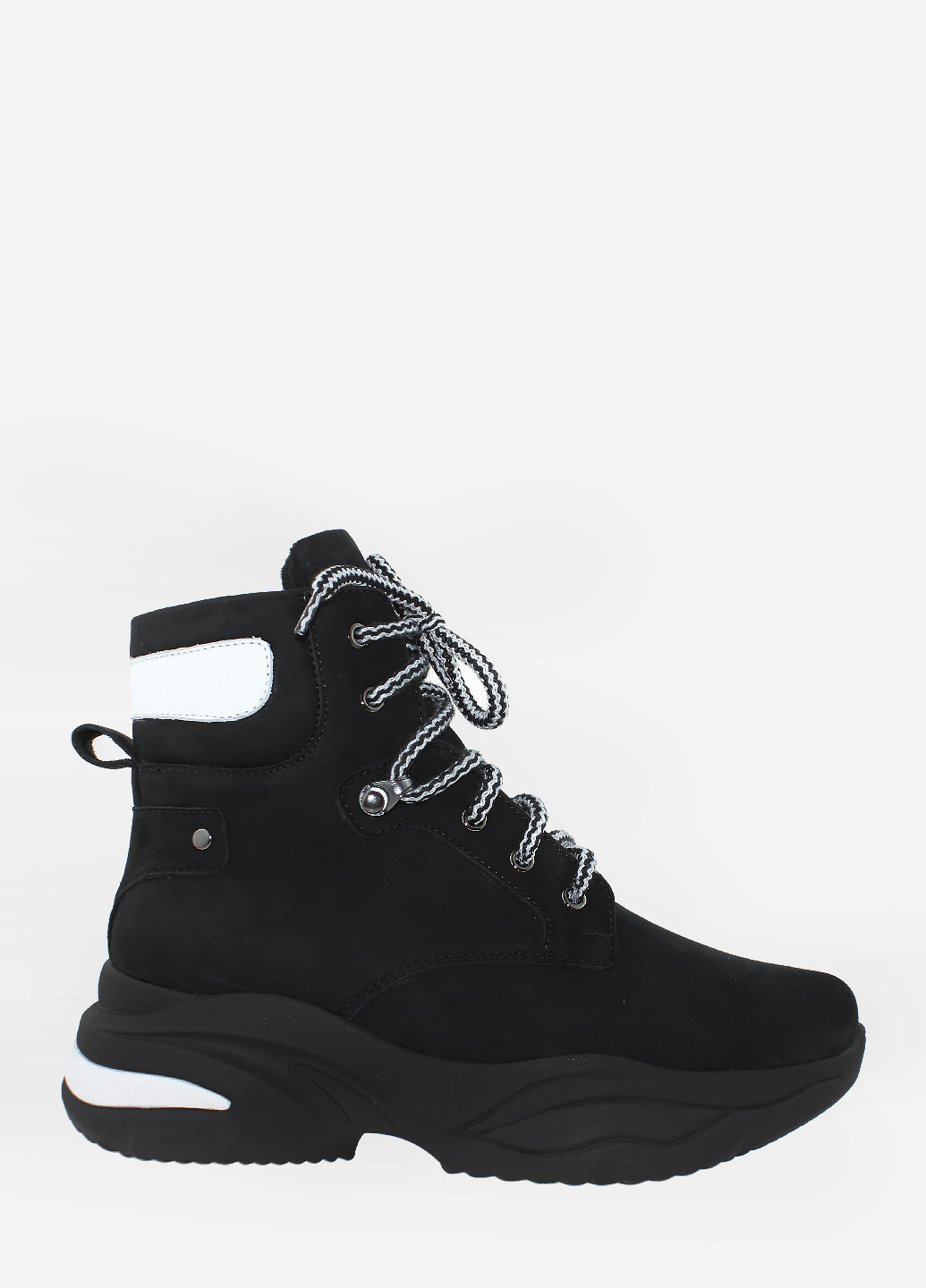 Осенние ботинки rd5349 черный Digsi из натурального нубука