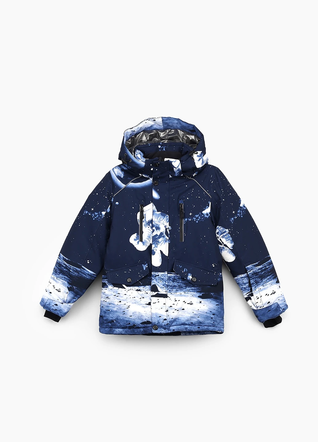 Синя зимня термокуртка No Brand