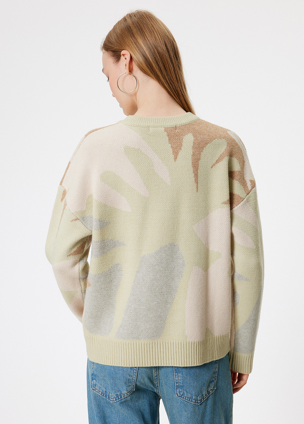 Оливковый демисезонный джемпер джемпер KOTON