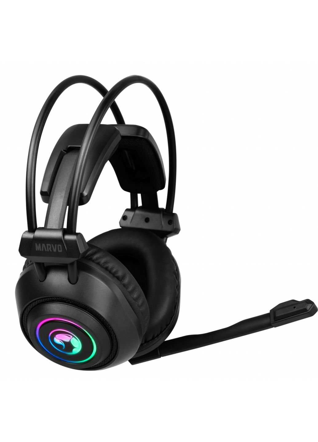 Наушники (HG9056) Marvo HG9056 7 colors-LED 7.1 Black (253442511)