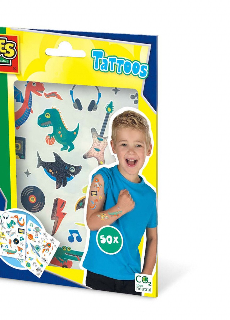 Набор для творчества тату-наклеек Металлик (14281S) Ses (254066655)