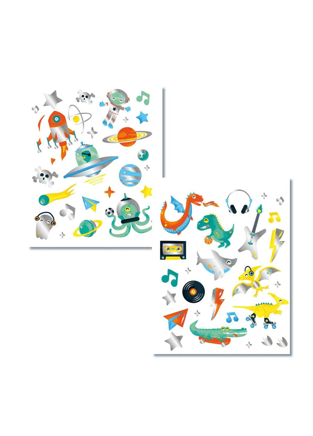 Набор для творчества тату-наклеек Металлик (14281S) Ses (254066655)