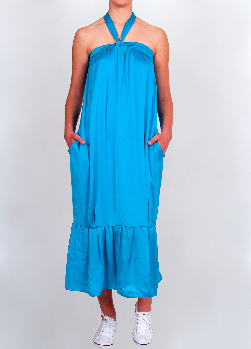 Блакитна кежуал сукня Twin-Set