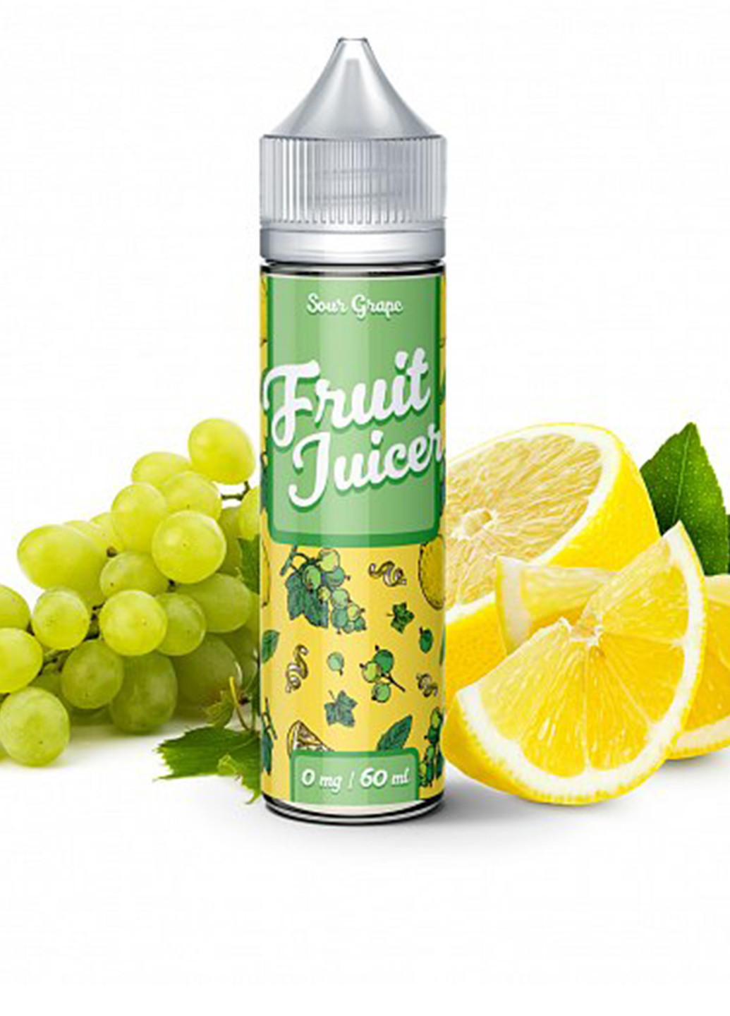 Рідина "Sour Grape" 60 мл 0 мг (FJ-SG-00) Fruit Juicer "sour grape" 60 мл 0 мг/мл (fj-sg-00) (144563395)