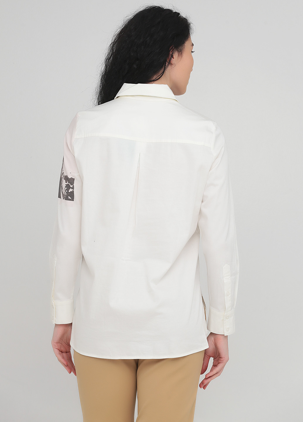 Молочная демисезонная блуза Marc Aurel