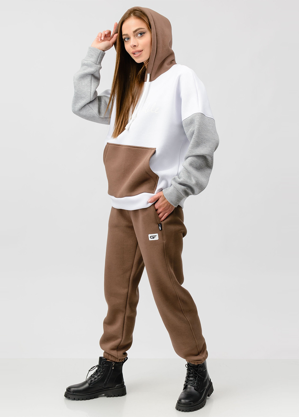 Костюм (худи, брюки) Go Fitness (251294950)