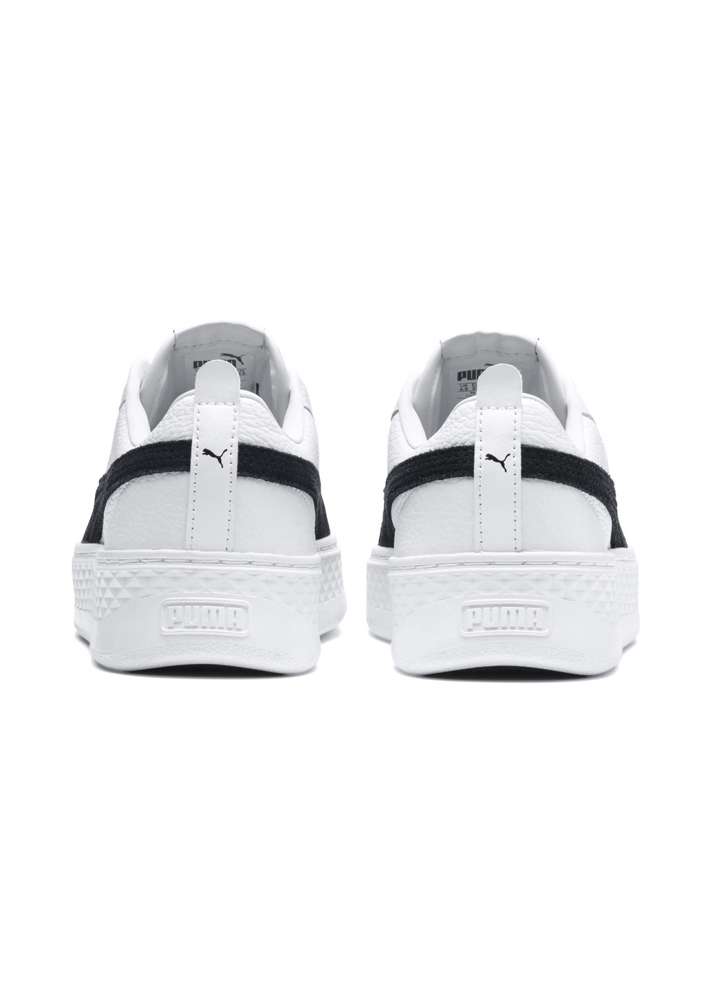 Белые кеды Puma Smash Platform L