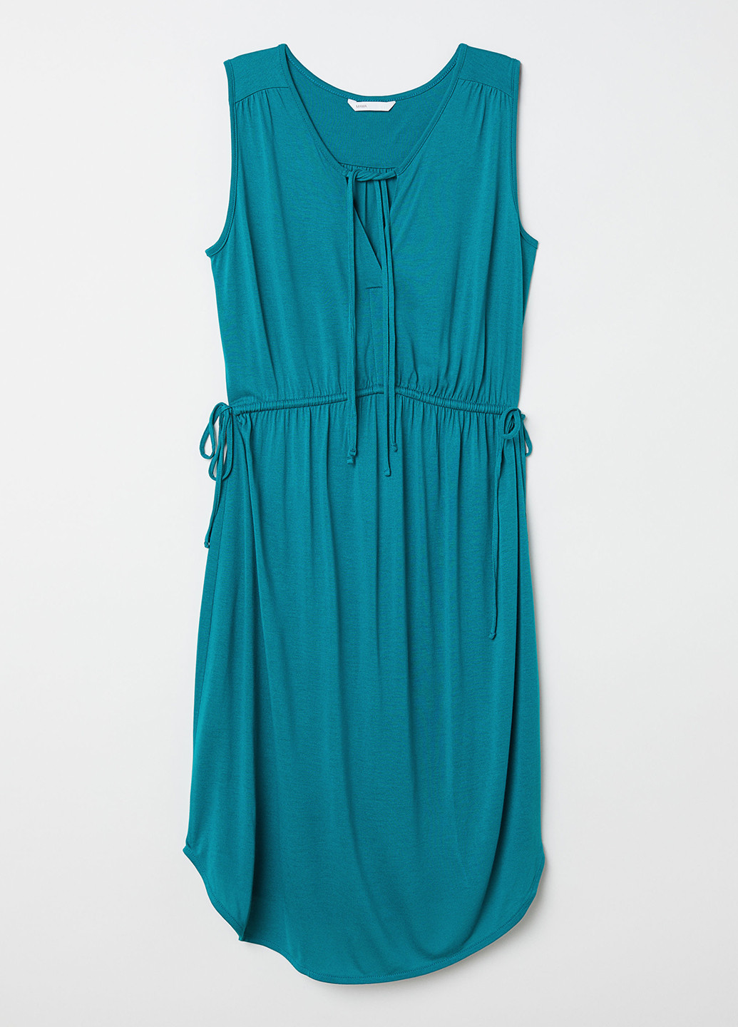 Зеленое кэжуал платье для беременных платье-майка H&M однотонное