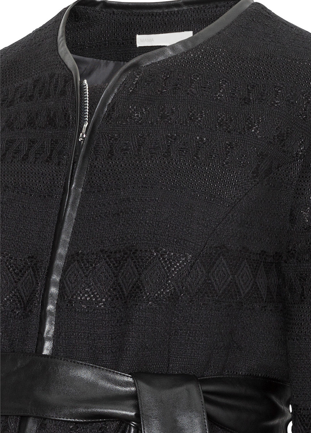 Черное демисезонное Пальто для беременных H&M