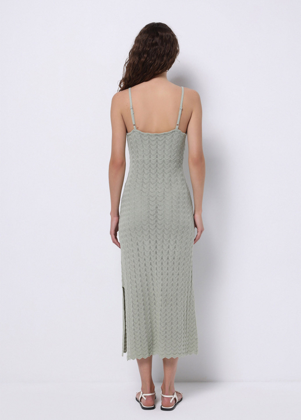 М'ятна кежуал сукня сукня-майка Colin's однотонна