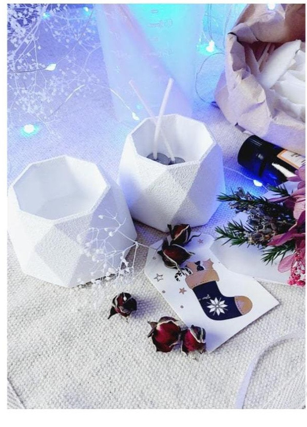Набір для виготовлення свічок: серія "Сніжно-білий №1" BeautlyMaysternya (256377203)