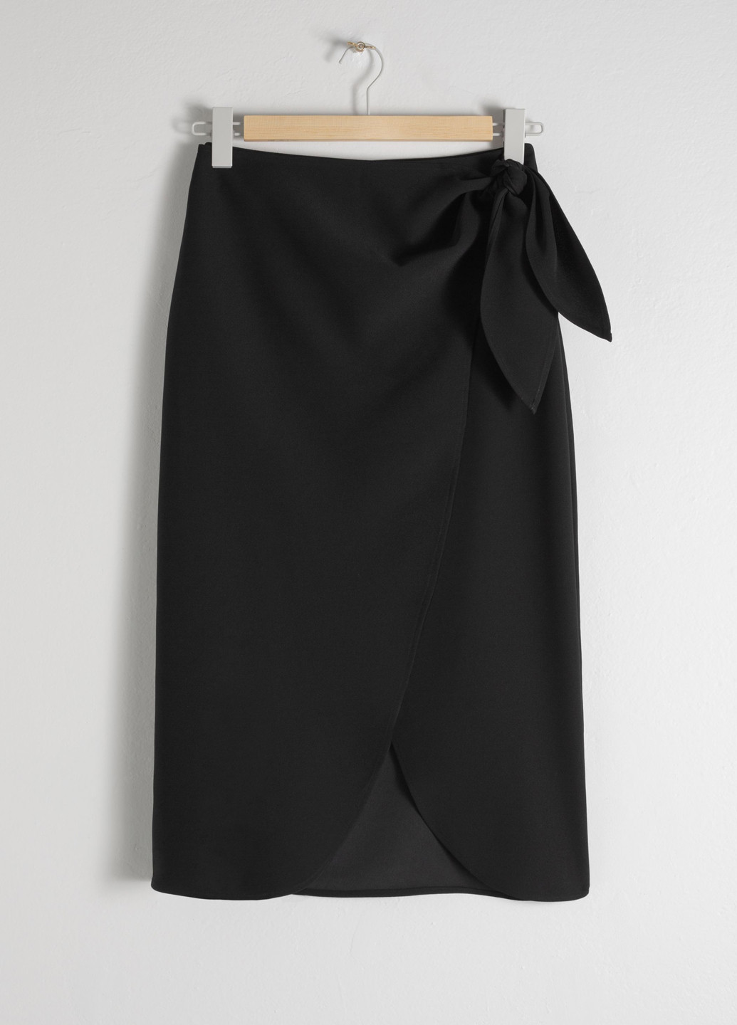 Черная кэжуал однотонная юбка & Other Stories на запах
