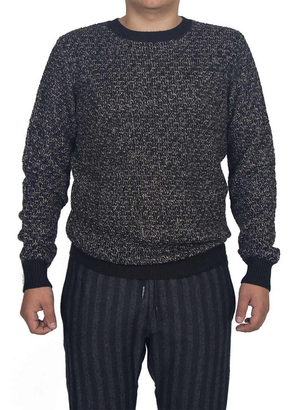 Сірий зимовий светр Antony Morato