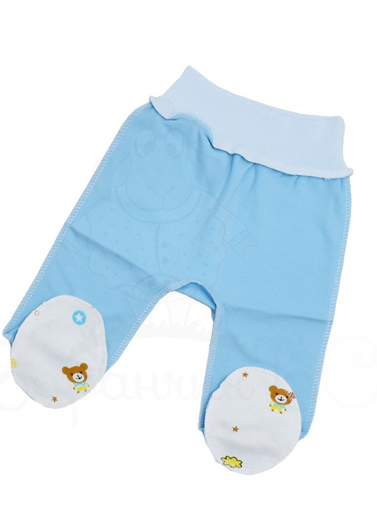 Голубой демисезонный набор в роддом для новорожденного Баранчик БО