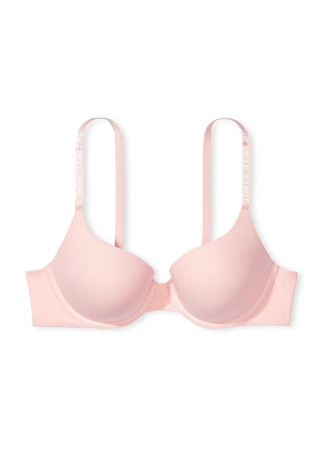 Светло-розовый демисезонный комплект (бюстгальтер, трусики) Victoria's Secret