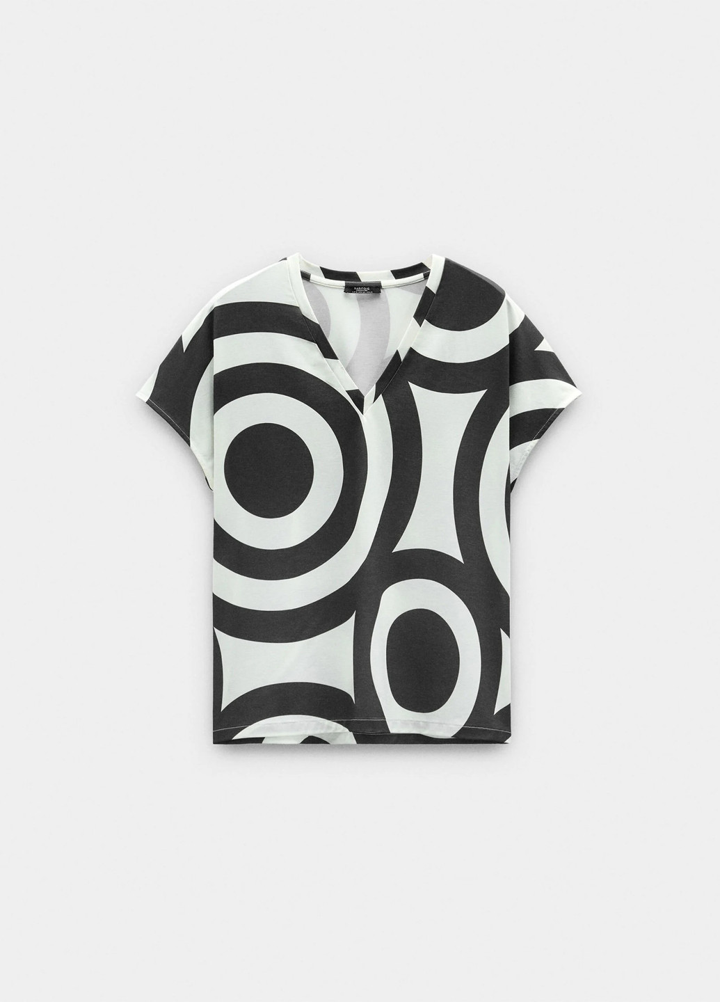 Чёрно-белую блуза Parfois