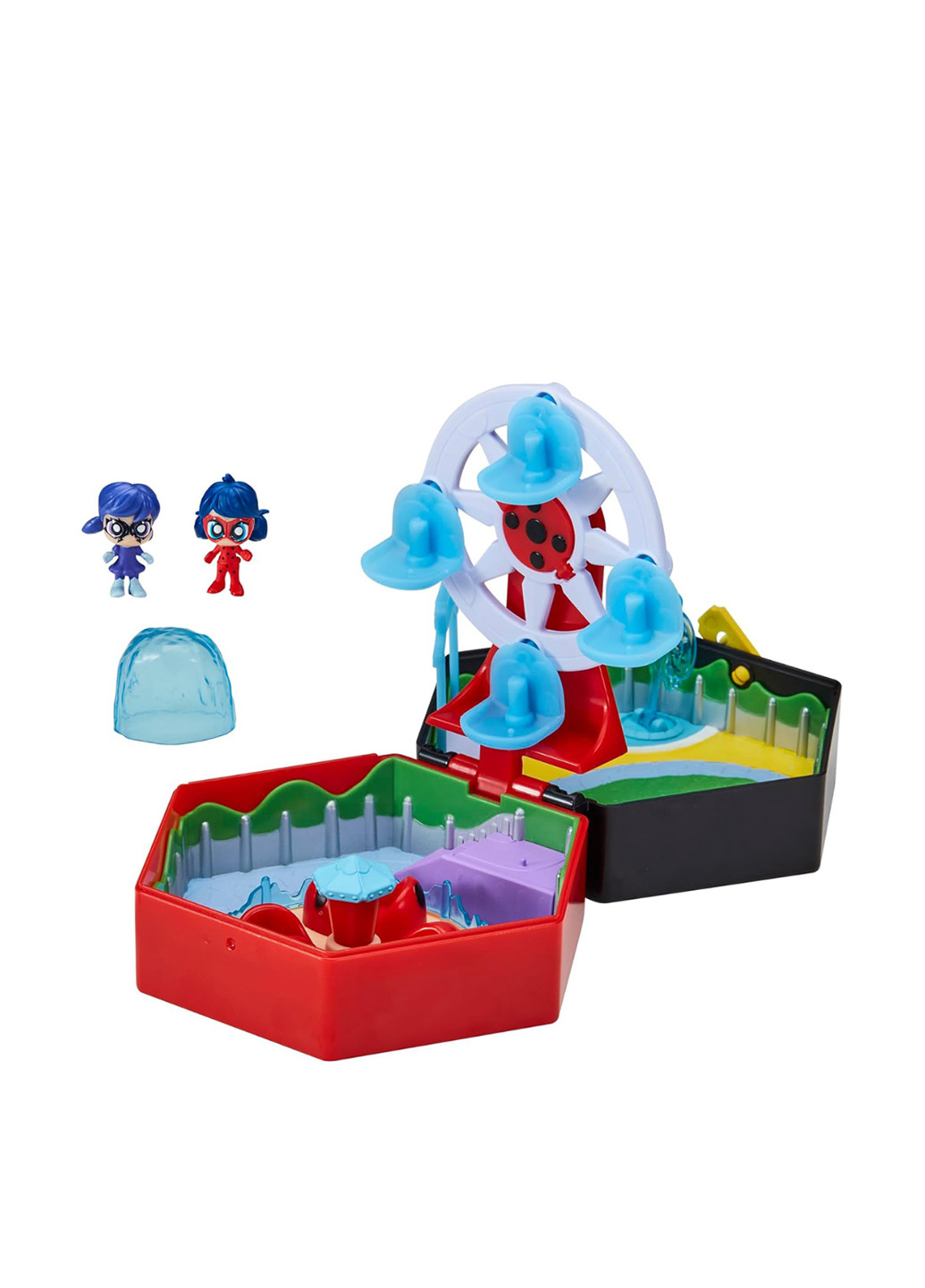 Ігровий набір Парк розваг (2 фігурки, аксесуари), 5.08х16.51х29.21 см Miraculous (289487833)