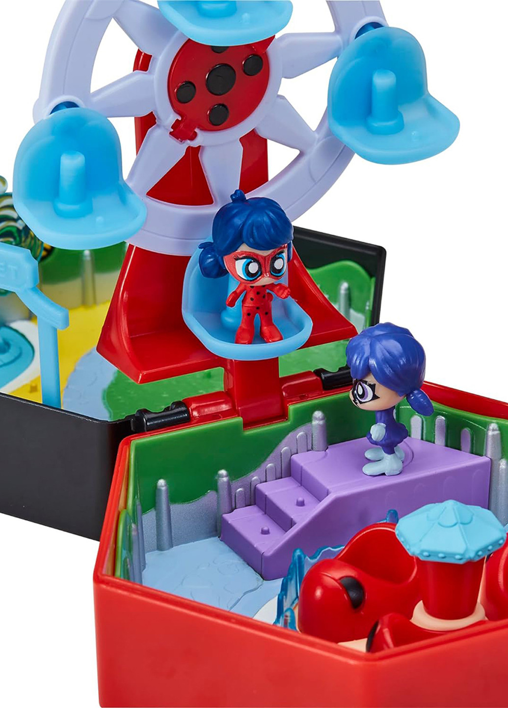 Ігровий набір Парк розваг (2 фігурки, аксесуари), 5.08х16.51х29.21 см Miraculous (289487833)