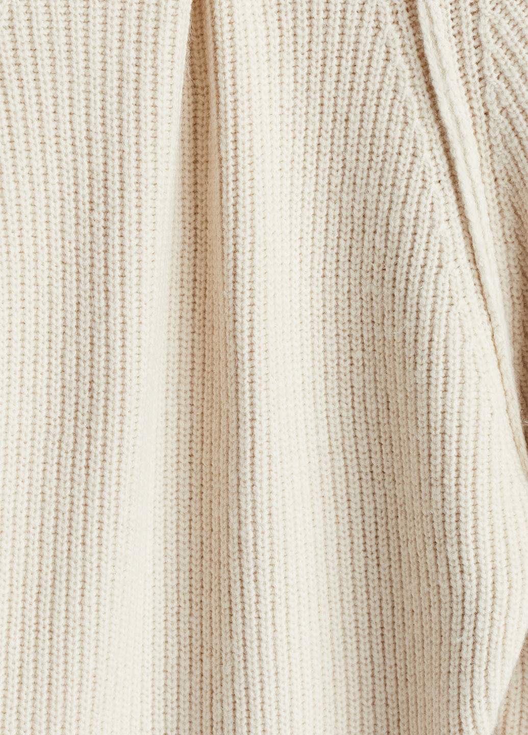 Кремова кежуал сукня сукня светр H&M однотонна