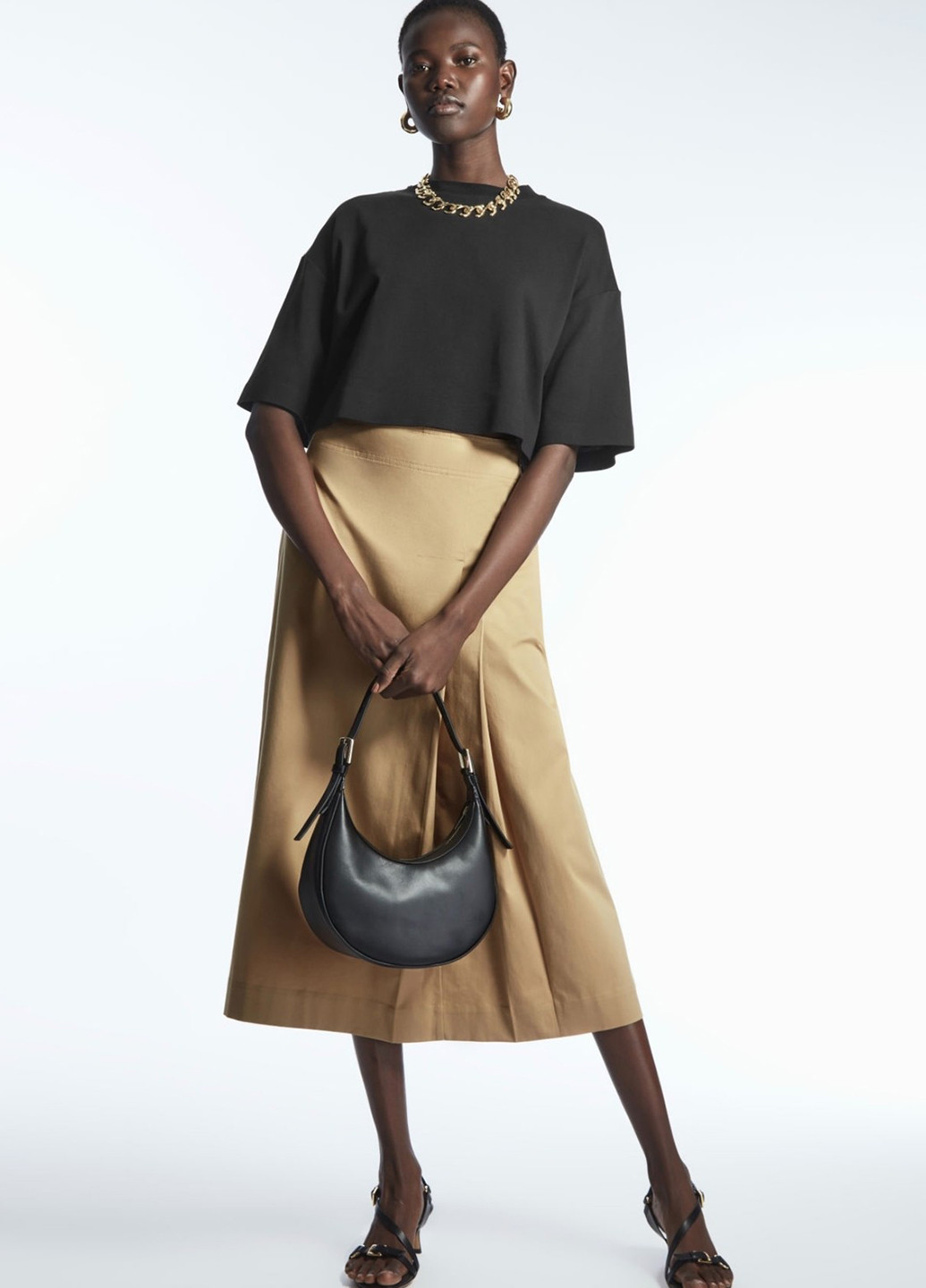 Футболка укороченная Cos - (354516397)