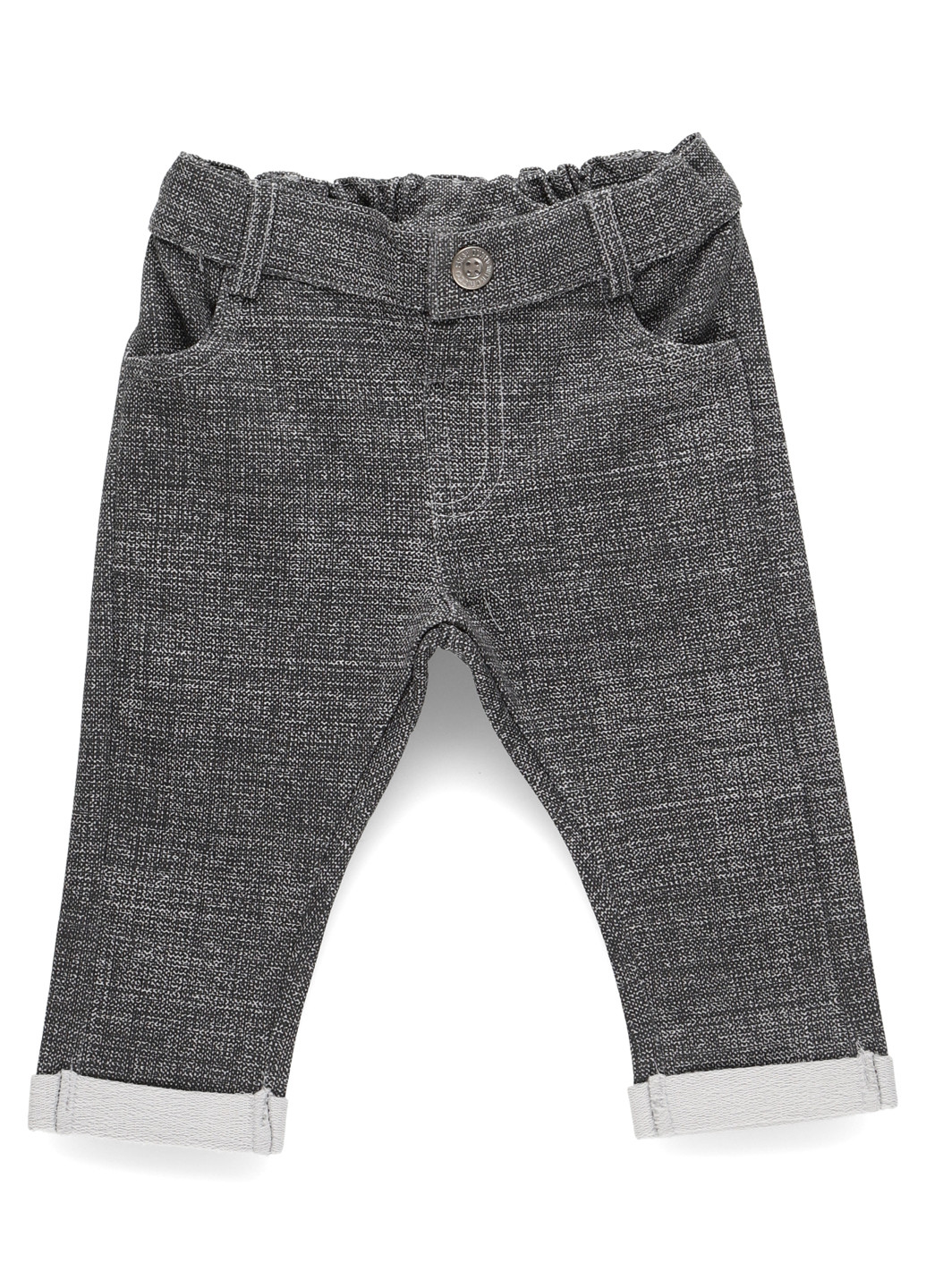 Темно-серые кэжуал демисезонные брюки чиносы Chicco