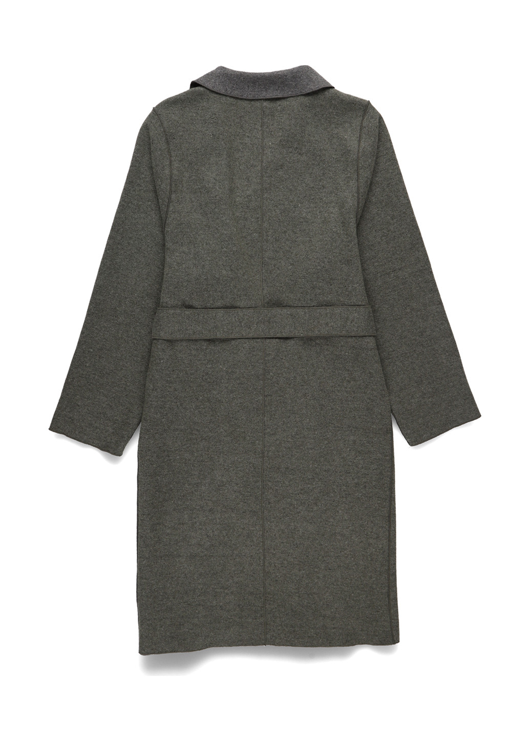 Сіро-зелене демісезонне Пальто Vila