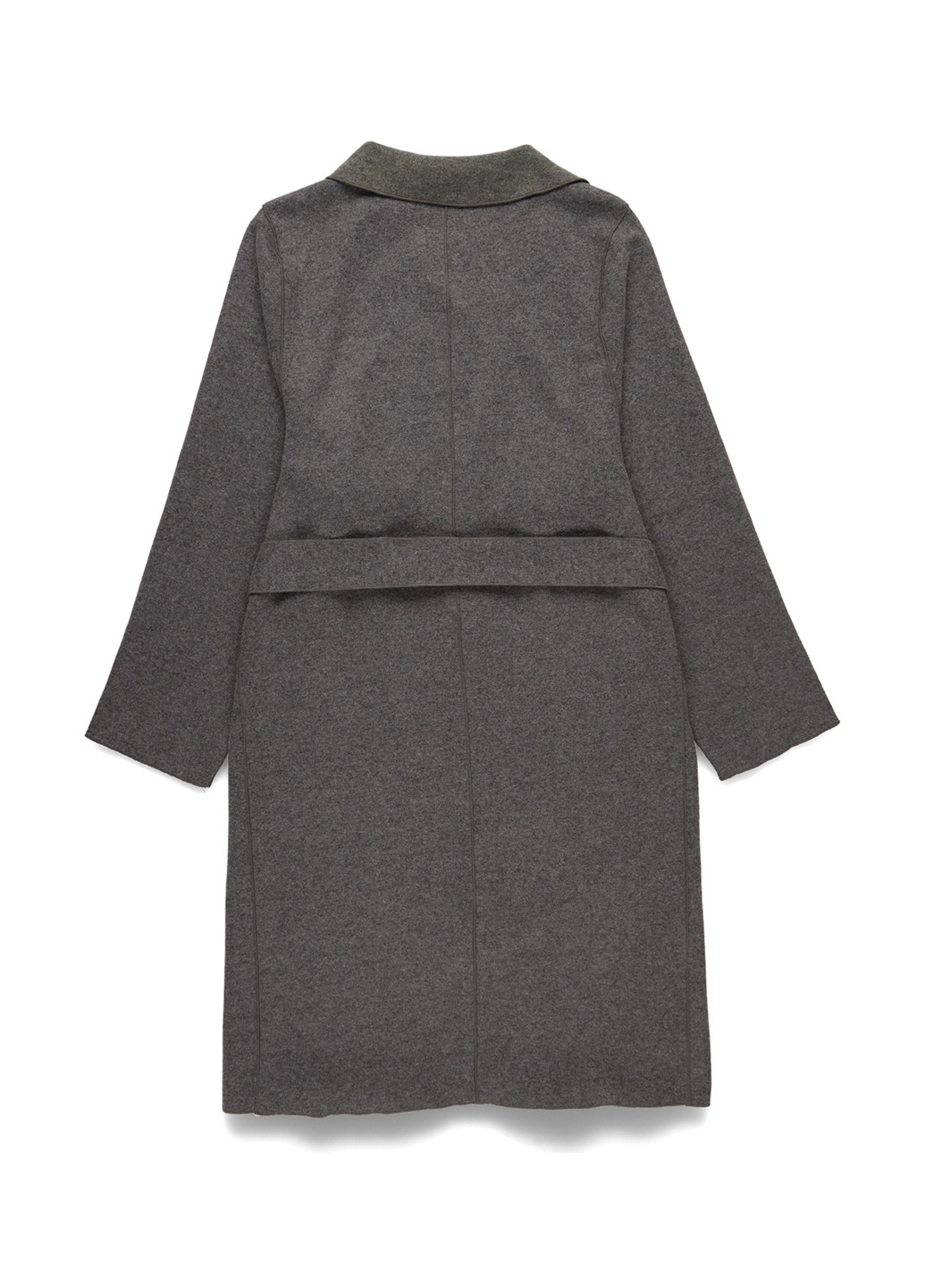 Сіро-зелене демісезонне Пальто Vila