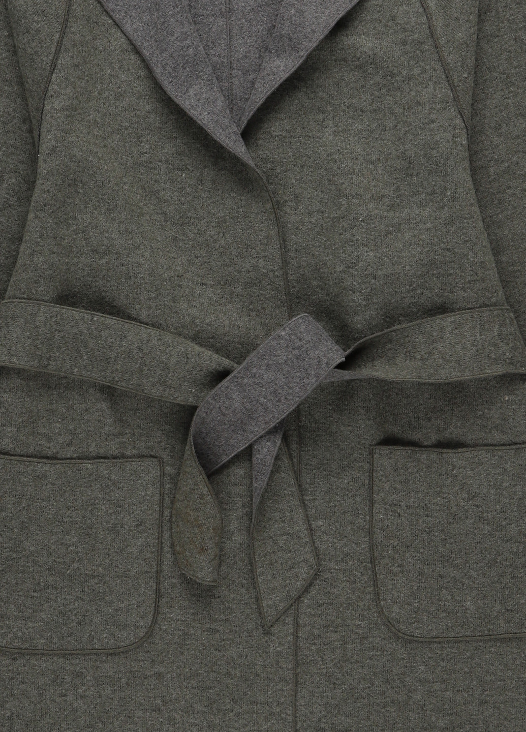 Сіро-зелене демісезонне Пальто Vila