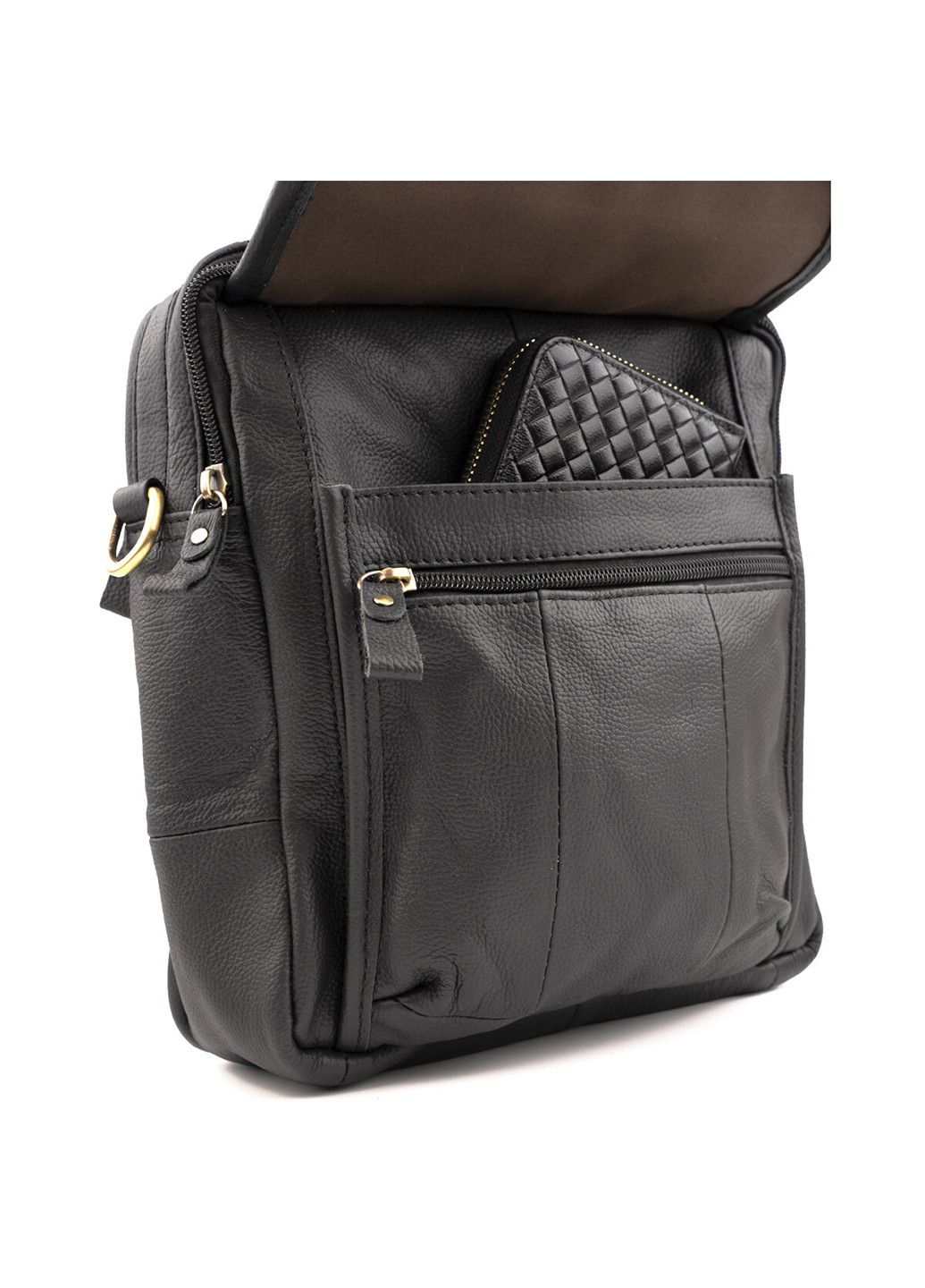 Мужская кожаная сумка 22х24,5х9 см Vintage (252133293)