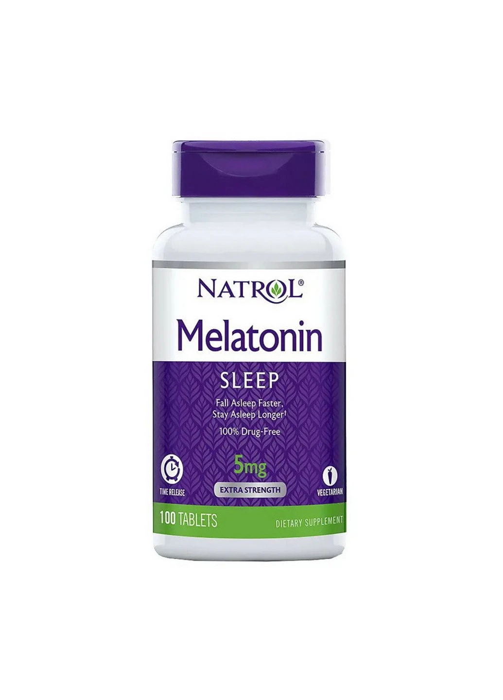 Мелатонин Melatonin 5 mg (100 таб) натрол Natrol (255408933)