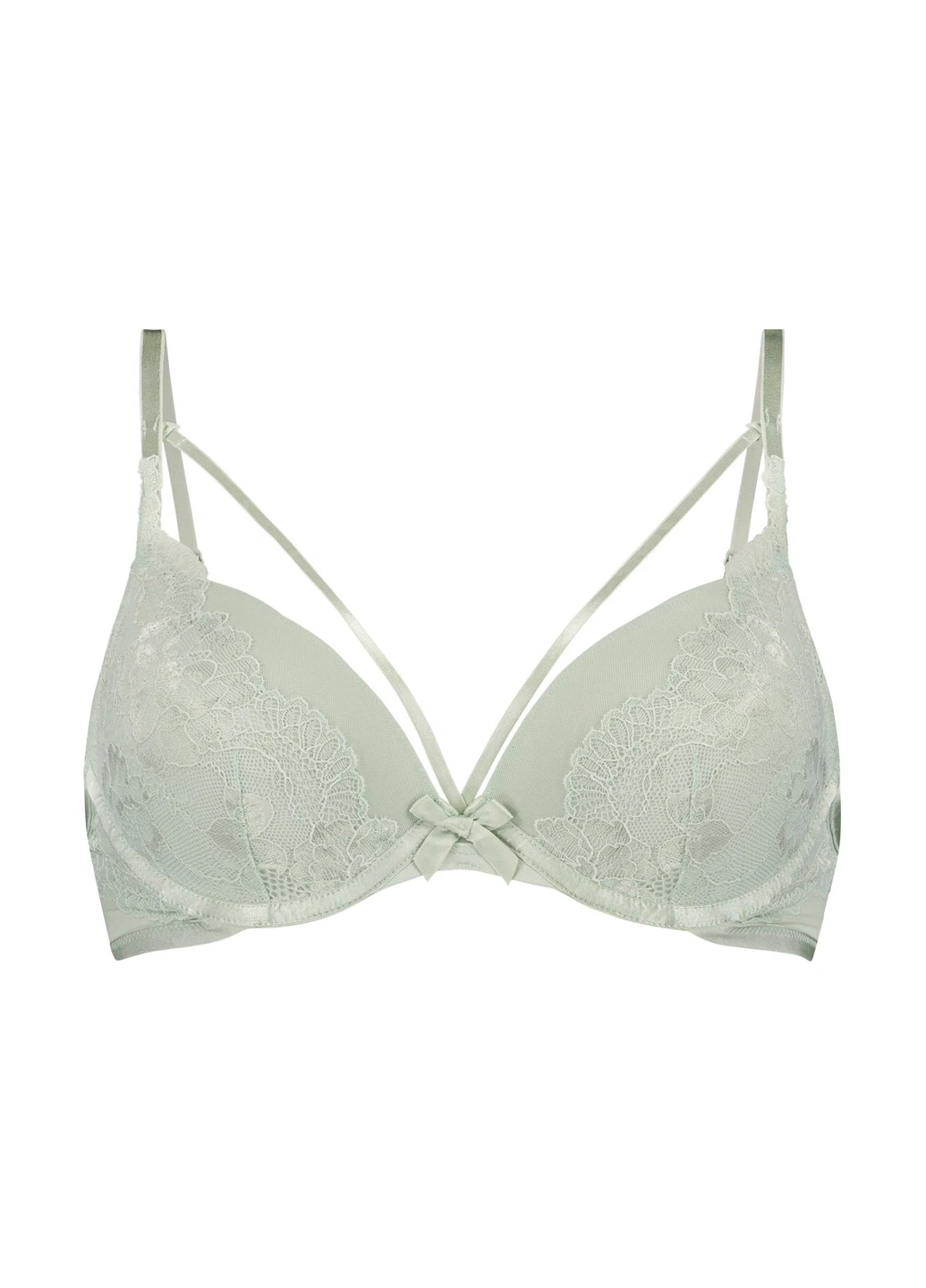 Світло-зелений бюстгальтер Hunkemoller з кісточками поліамід, мереживо