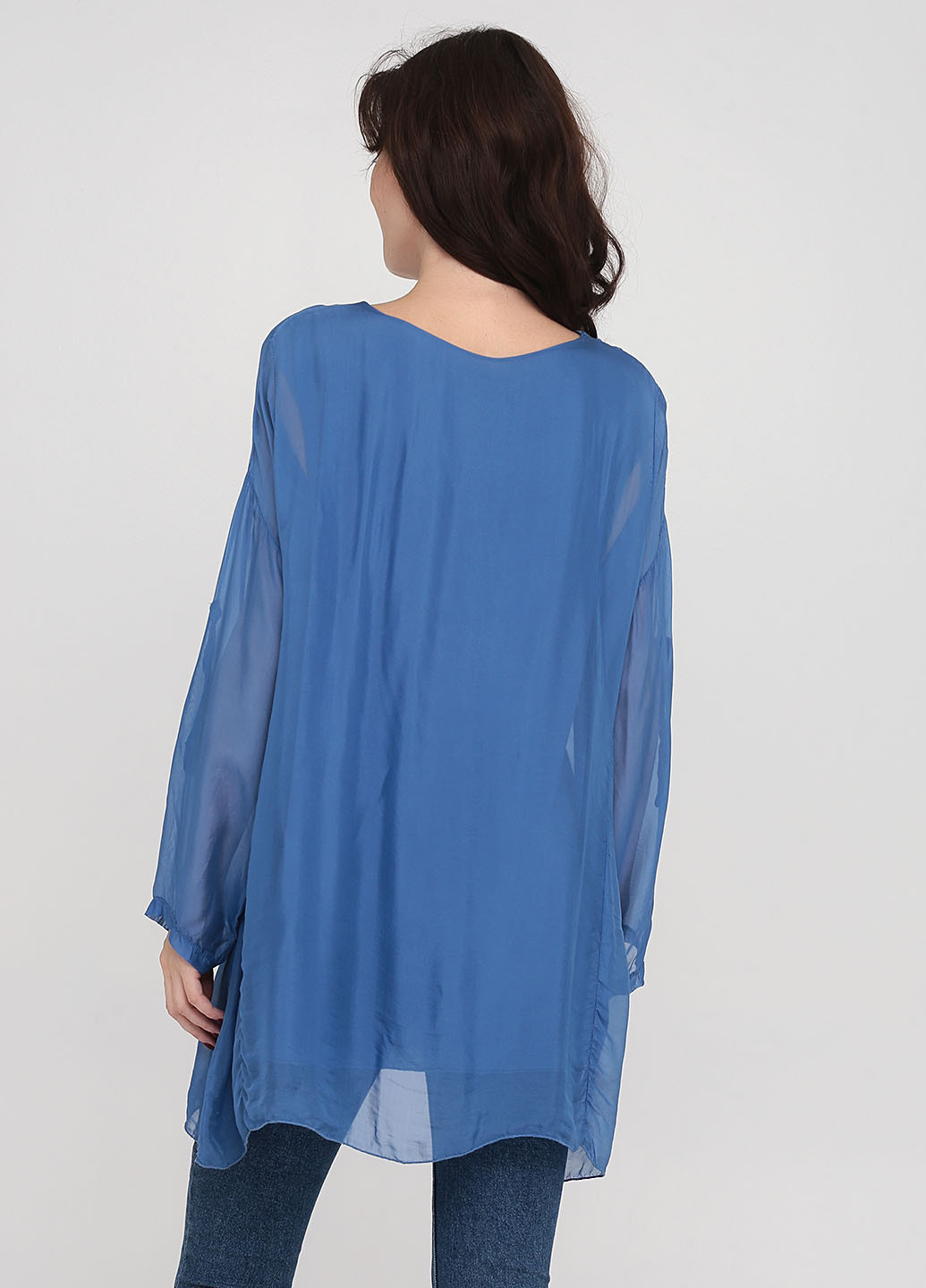 Синяя демисезонная блуза Sarah Chole