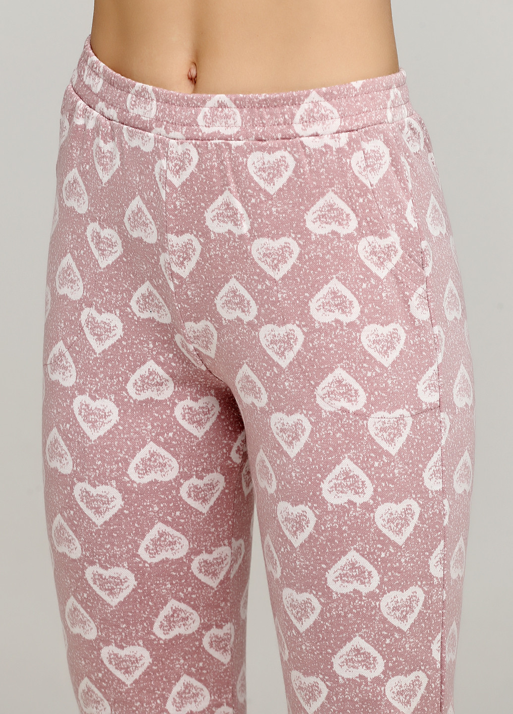Розовый демисезонный комплект (свитшот, брюки) Cotpark