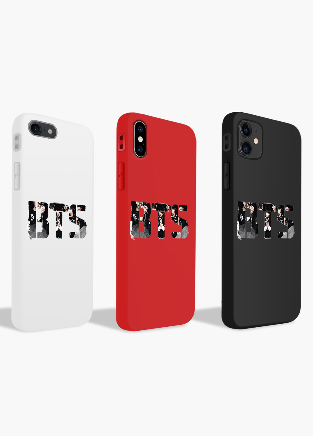 Чохол силіконовий Apple Iphone Xs БТС (BTS) (8938-1101) MobiPrint (219356708)