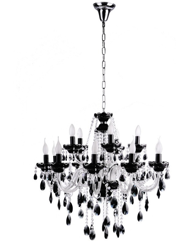 Люстра свічка підвісна кришталева класична BCL-274S/15 E14 Brille (253887212)