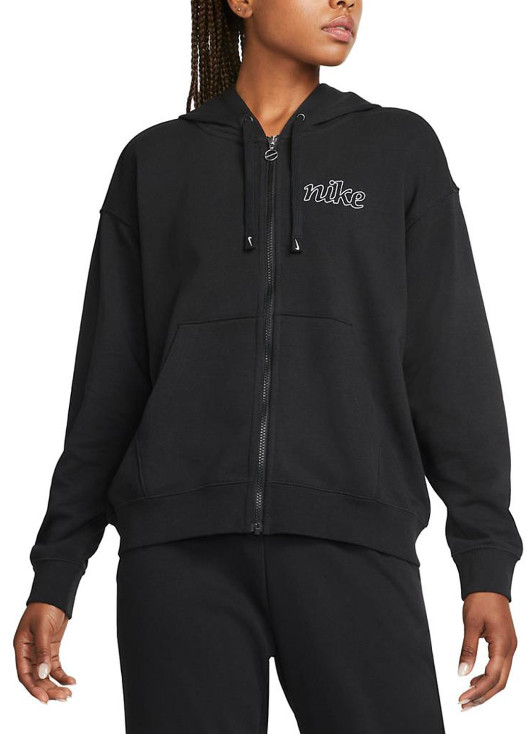 Толстовка DQ5536-010 Nike W NK DF GT FT GX HD FZ HOODIE (319353142)