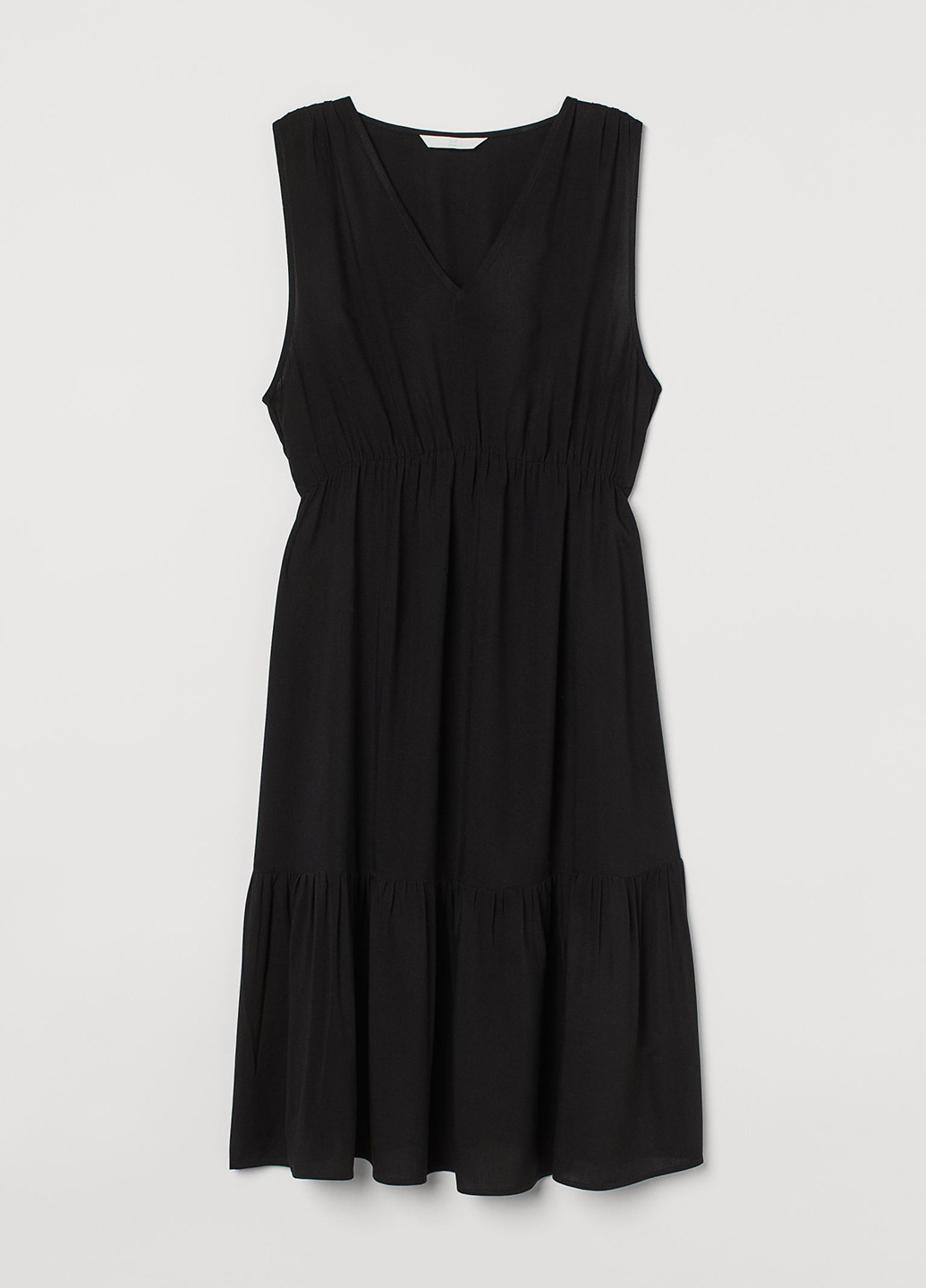 Чорна кежуал сукня для вагітних H&M однотонна