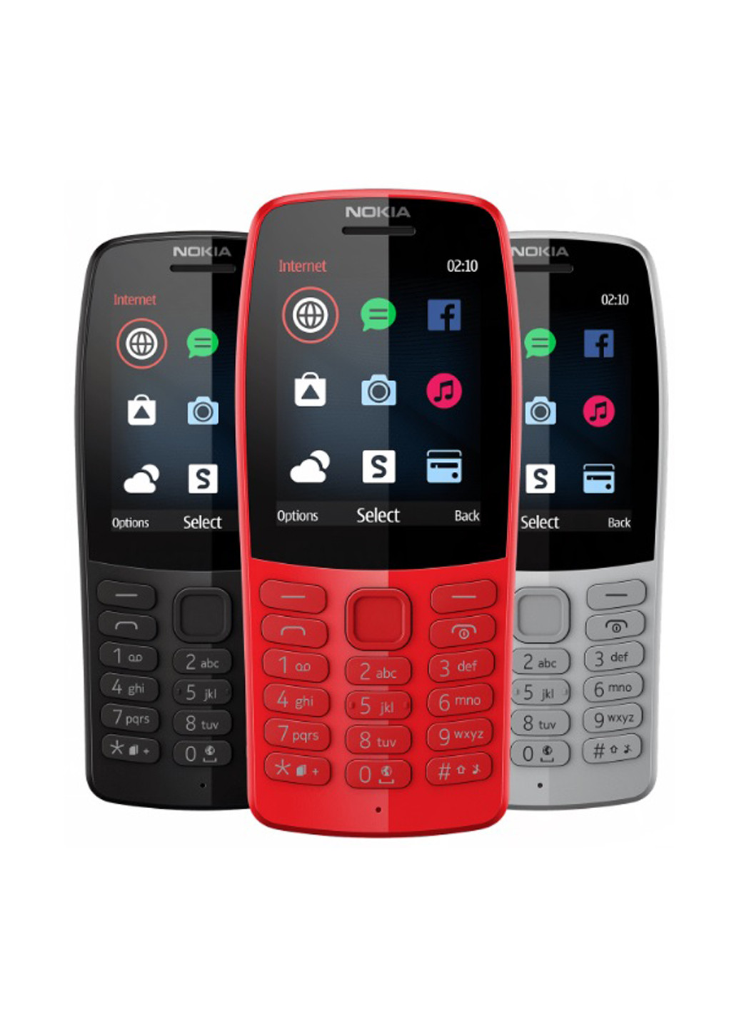 Мобильный телефон Nokia 210 red (144102964)